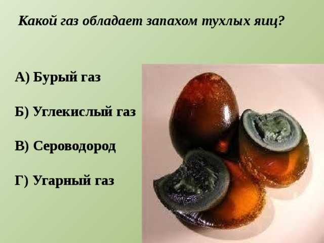 Запах в машине тухлыми яйцами