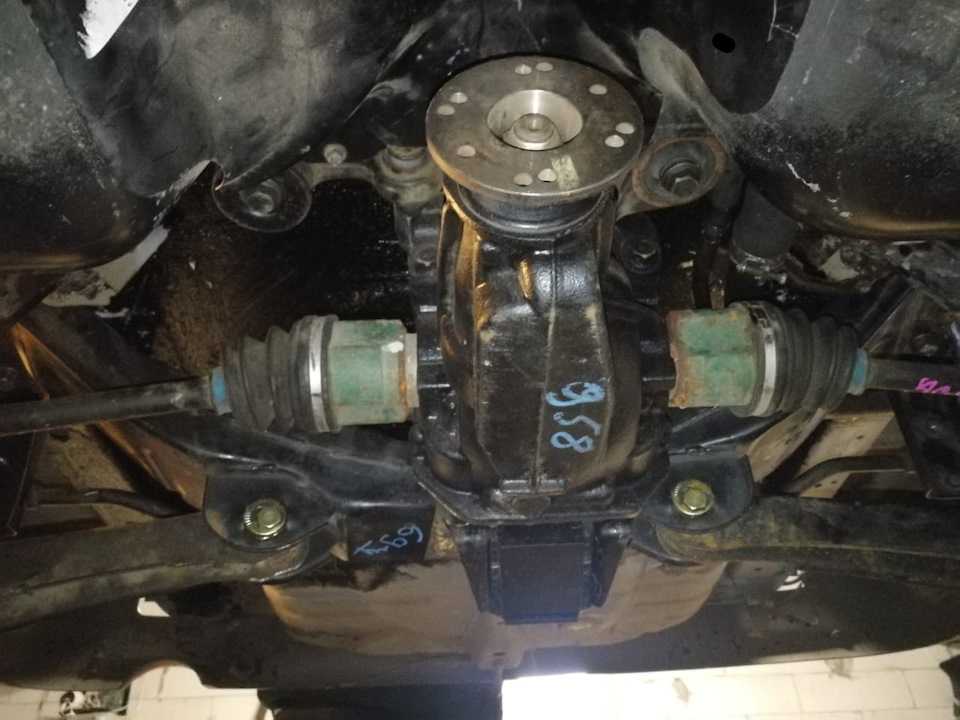 Установка полного привода на lancer x