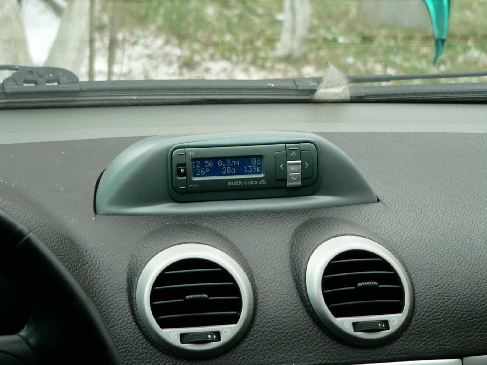 Часы с цифровой индикацией chevrolet lacetti / daewoo nubira iii с 2004 года
