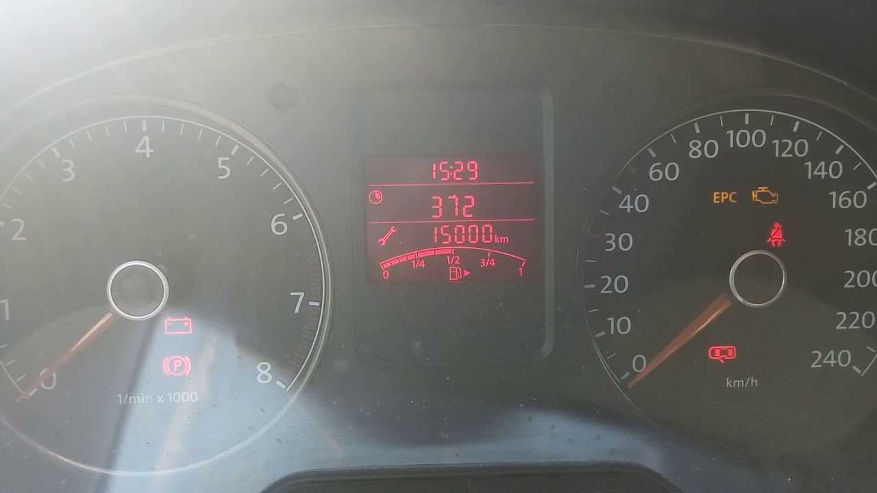 Панель приборов volkswagen polo: расшифровка значков