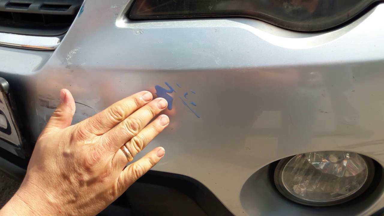 Как убрать царапины с кузова авто