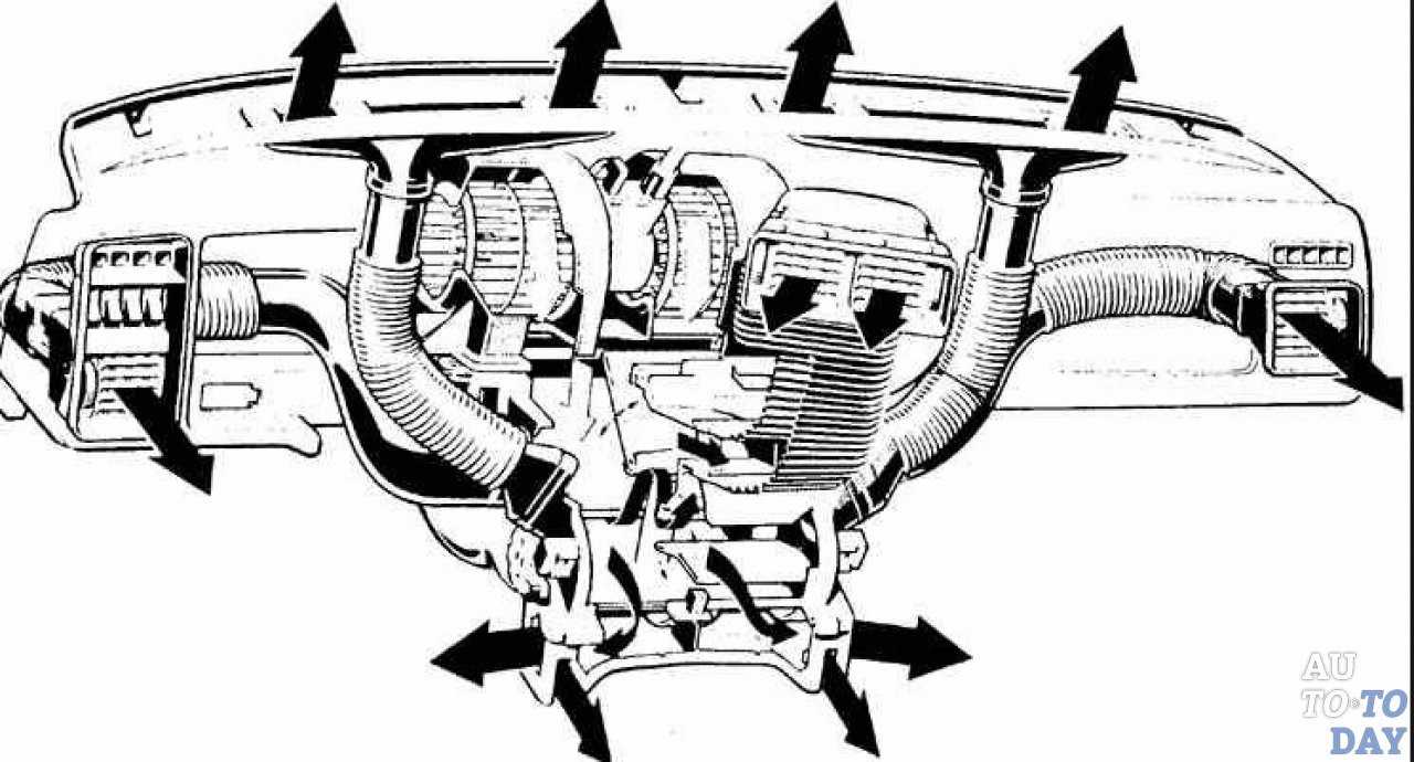 Система кондиционирования воздуха mitsubishi lancer x. схема 6
