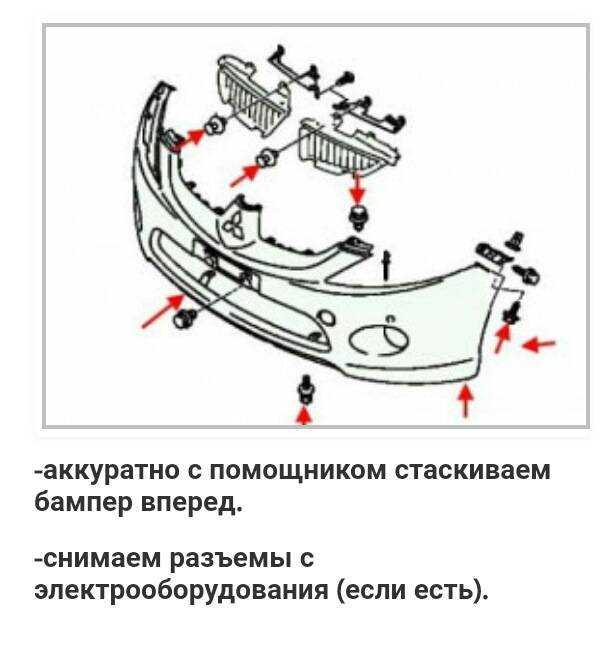 Как снять передний бампер лансер 9 - автомобильный портал