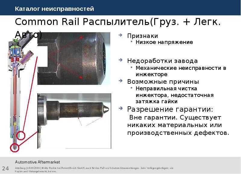 Форсунка льет в цилиндр: причины и варианты решения проблемы