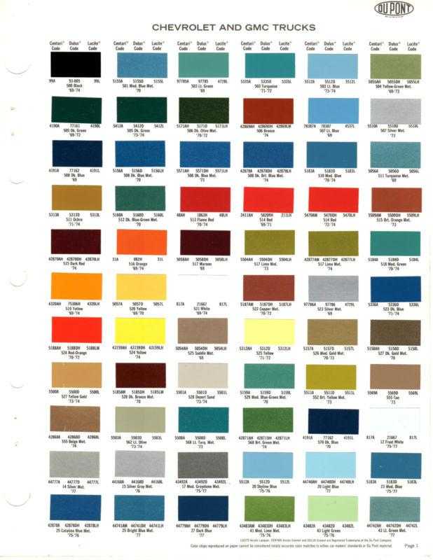 Цвета chevrolet. каталог цветов автомобилей chevrolet 2012 года. подбор краски. graystone metallic clearcoat 16/wa213m.