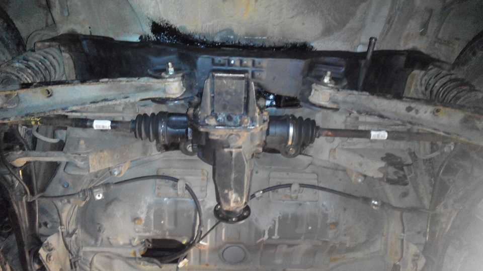 Полный привод на lancer 10