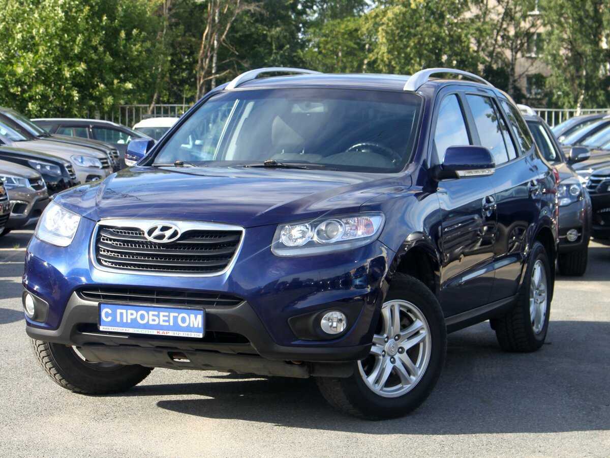 Технические характеристики hyundai santa fe (cm), 2006 - 2012 г.в.
