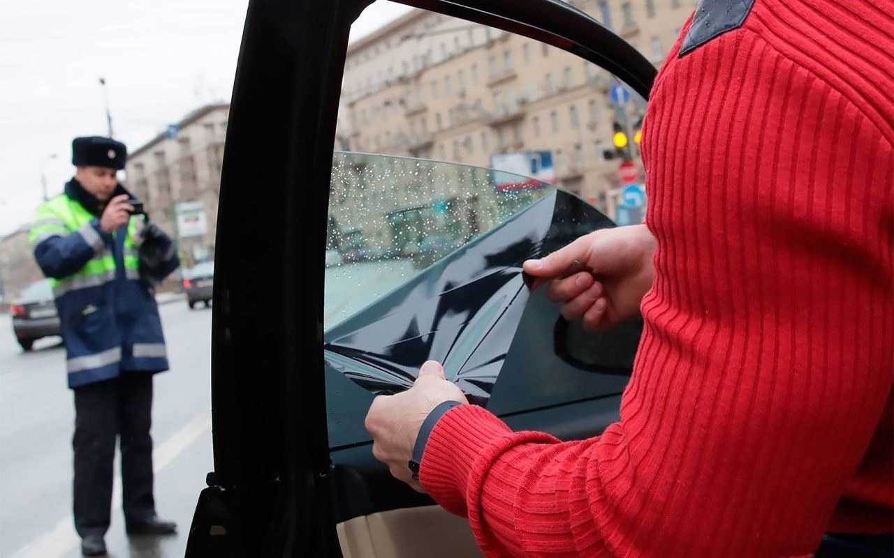 Штраф за тонировку стекол в 2022 году