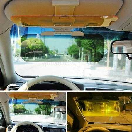 Как называются козырьки над окнами автомобиля?