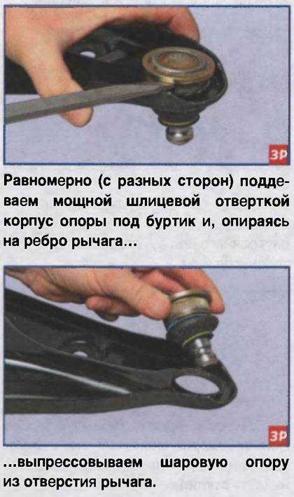Шаровая опора на лада ларгус: выбор и замена