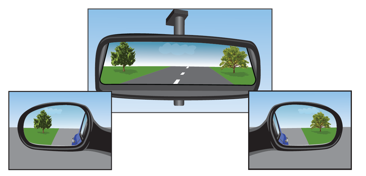 Как правильно настроить боковые зеркала автомобиля видео
