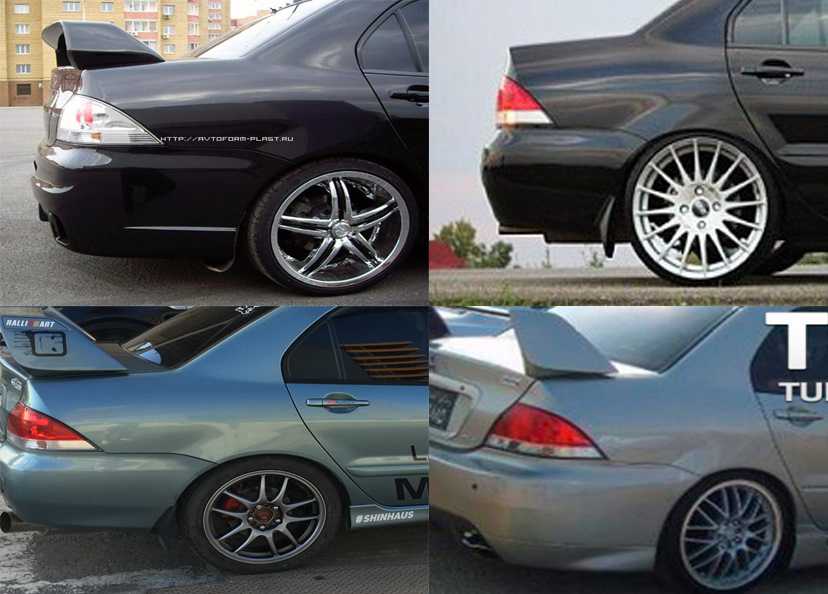Mitsubishi lancer 2007: размер дисков и колёс, разболтовка, давление в шинах, вылет диска, dia, pcd, сверловка, штатная резина и тюнинг